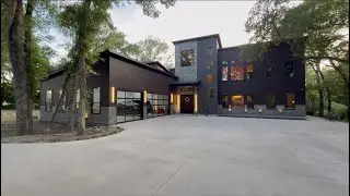 Sleek and Modern -Creekside Luxury Home Tour in Melissa, Texas!