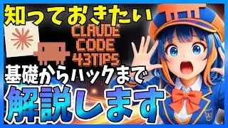 【必見】Claude Codeの基礎から応用まで活用TIPS、43選！わかりやすく解説