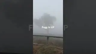 Winter fogg at UP village.#winter #fog #thandi #snow #snowfall #snowrunner #up