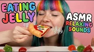 Eating Different Jelly Candies 🎧 | Soft Bites, Satisfying ASMR & Sweet Reactions 4K