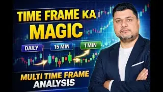 Multi Time Frame Analysis Explained 📊 | Time Frame Ka Magic (Hindi)