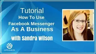 Tutorial - How To Use Facebook Messenger As A Business - #GetSocialwithSaz