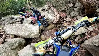 Rocky creek run & steep hills