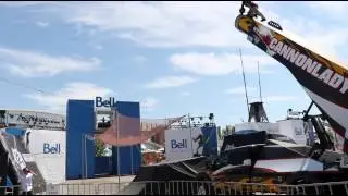 Meet the Stampede's human cannon ball