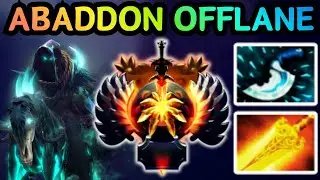 🔥 ABADDON OFFLANE &mdash; SHIELD SPAM AND INSANE DAMAGE | DOTA 2 GAMEPLAY 🔥
