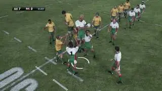Легенды Рэгби. Кубок мира: 1/4 финала АВСТРАЛИЯ 2011 - УЭЛЬС 2011 (CPU vs CPU)