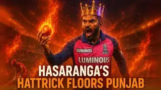 Wanindu Hasaranga HATTRICK FOR RR! Rajasthan Royals CRUSH Punjab Kings | IPL 2025 Magic!
