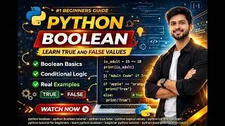Python Boolean Explained for Beginners | True and False in Python