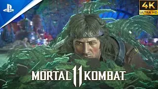 Robocop Vs Rambo Hard Fight | Mortal Kombat 11