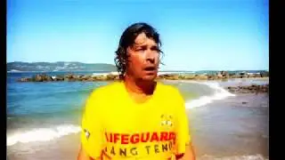 Wannabe life saver at buffelsbaai