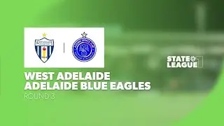 #StateLeagueOne RD3 - West Adelaide v Adelaide Blue Eagles 2025