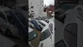 Heavy floods in Mecca neighbourhood of Al-Otaibi