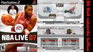 NBA Live 07 - PS2 Multiplayer Gameplay | Classic Basketball Action on PlayStation 2 #nba #usa