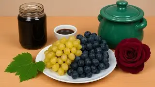 :Sweet, healthy, and full of energy 💪 Grape molasses &mdash; nature&rsquo;s delicious gift 🍇✨