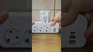 Nowoczesna listwa turbopower 3 kontakty oraz 2 x usb I 1x usb c idealna do domu gdy masz dość tych