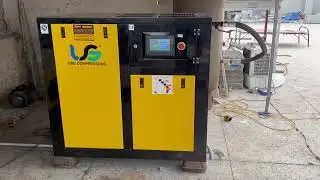 Screw Air Compressor with Ref. Type Air Drayer I Screw Air Compressor kya hota hai I