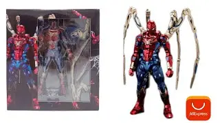 RESEÑA EN ESPAÑOL DEL IRON SPIDER SENTINEL BOOTLEG, K.O. ,PIRATA,ALTERNATIVA#spiderman #ironspider