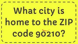 What city is home to the ZIP code 90210?