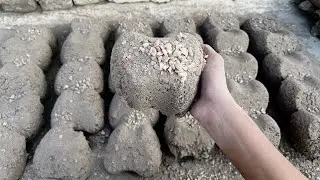 New || Stoney texture Dry Floor crumbling ASMR satisfaction Package 