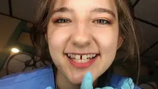 Relaxing Dental Hygienist ASMR Roleplay🦷Calming Teeth Cleaning & Whispered Instructions - Aftny Rose