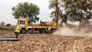Borewell Drilling - Sensor Borewell machine work Step by step 100% water