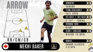 '26 ARROW - MEKHI BAKER (RB/CM/CB), CANADA