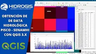 Descarga de Datos de Precipitación PISCOp - SENAMHI con QGIS 3.x