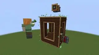 how to make an elevator with the Minecraft create mod