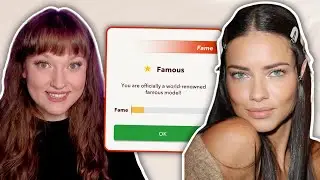 BECOMING ADRIANA LIMA THE SUPERMODEL! *BITLIFE*