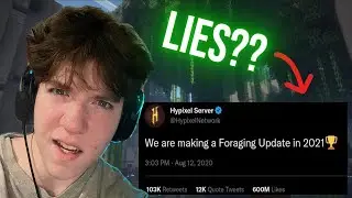 Обновление &laquo;Форажинг&raquo; не сработало. (Hypixel Skyblock)