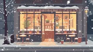 Snow Outside the Coffee Window ❄️ Lofi for Late Night Focus & Quiet Work