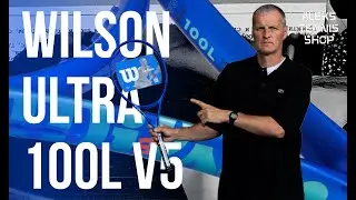 Теннисная ракетка Wilson Ultra 100L V5 &mdash; легкость и мощь в каждом ударе