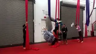 Ava's Aerial Acrobat Routine