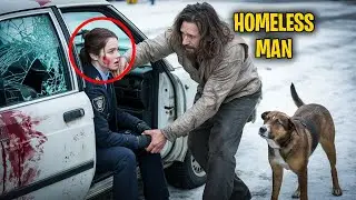 Homeless Man Found a Female Cop Dying &mdash; What He and His Dog Did Shocked the Entire Police Force