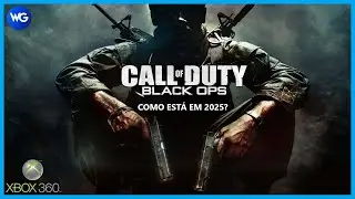 ISSO É CALL OF DUTY BLACK OPS DE XBOX 360 EM 2025! (GAMEPLAY PT-BR NO SERIES S)