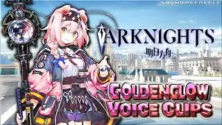 Все озвученные клипы Goldenglow &bull; Arknights &bull; Все озвученные линии &bull; 2019 (Хизер Никол)