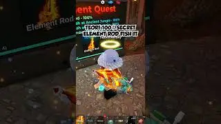 TEORI 100% SECRET ELEMENT ROD di FISH IT #roblox #robloxfishit #rblx #shorts #robloxshorts