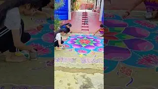 Sankranthi muggu 2026 | simple Kolam | easy design | lotus muggu |