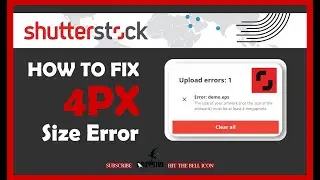How To Solve 4 MegaPixel ShutterStock Error | Urdu | #CROWTIVE