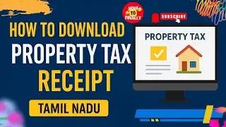 How to Download Property Tax Receipt Online in Tamil Nadu | Tamil Nadu Property Tax Online Receipt