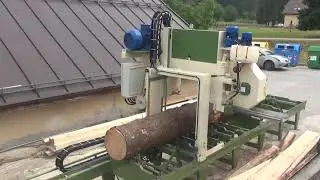PEZZOLATO TIMBER QUEEN HD7 - Sega statica a nastro / Static narrow band sawmill