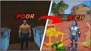 Poor to Rich in Rope hero vice town#ropehero #ropeherovicetown