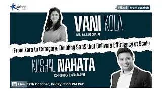 From Zero to Category: Building SaaS that Delivers Efficiency at Scale