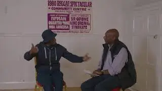 UK Sound System L:inkUp Part 2, 2021. Claude 'Hopper&rsquo; Hendrickson interviews Junior Blues, Leicester