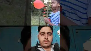 Handmade Bamboo Toy Using Balloon |Natural Sound #shorts #cartoon