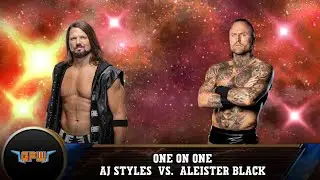Aleister Black vs AJ Styles | Dream Match | GPW Wrestling S4 Ep.24 ⚔️🔥