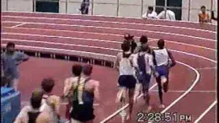 RARE Footage! Alan Webb runs 3:59.86 @ Armory