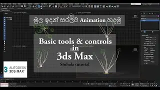 3D Animation මුල සිට හදමු  |  3ds Max Tutorial Part 01 | Sinhala