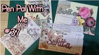 Penpal With Me #37, Happy Mail/Snail Mail Share #happymail #penpalideas #snailmail #happymailideas
