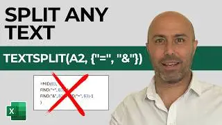 TEXTSPLIT Changed How I Clean Data in Excel (Here's What Most Users Miss)